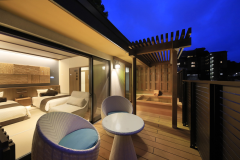 【채운・창천】노천탕이 있는 모던 일본식 방