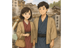 散策はもちろん、食べ歩きも楽しい草津は温泉デートにおすすめ！