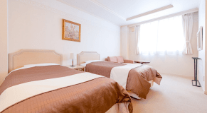 【禁煙】洋室ツイン・25平米(シングルベッド）