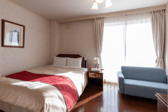 【禁煙】洋室ダブル・20平米(ダブルベッド）