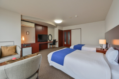 洋室ツイン（シャワー／トイレ付）★オーシャンビュー★Wi-Fi完備