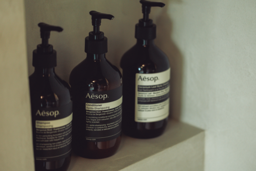 オーストラリアの人気ブランド「Aesop」のシャンプー、コンディショナー、ボディソープ