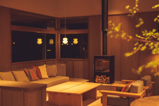 ■ 宾客专用休息室:壁炉空间 ■ 宾客专用休息室:壁炉空间