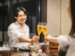 【雲雀でのご夕食】大切な方と乾杯。記念日でのご利用にもおすすめです。