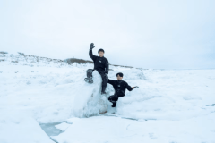 流氷ウォーク＆雪中バギー体験 【9:00 ～ 11:00】