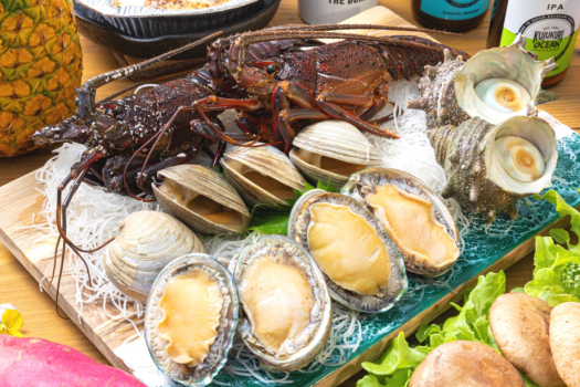 【1泊2食】豪華房州伊勢海老付き～THE BONDS特製BBQプレミアムプラン～