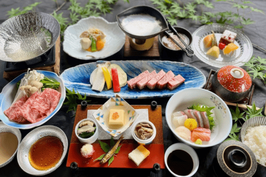 【2食付き】～豊後牛しゃぶしゃぶ＆焼き会席～山荘でしか叶わない贅沢 プラン