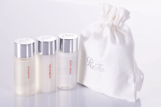 1部屋に一つご用意のミニポーチは持ち帰りOK！