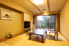 ☆あやめ亭温泉露天付き客室’（禁煙）☆（53平米）かけ流しの温泉をお好きなだけ！