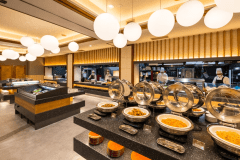 バイキング会場（温製お料理コーナー）