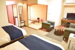 富貴亭和洋室（禁煙）2ベッド+和室6畳