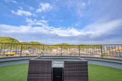 ●禁煙　4階テラス付特別室（ツインベッド+エキストラベッド）40㎡