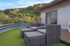 ●禁煙　4階テラス付特別室（ツインベッド+エキストラベッド）40㎡