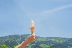 【ソフトクリーム引換券付きプラン一例】酪農王国オラッチェのオラッチェミルクソフトクリーム