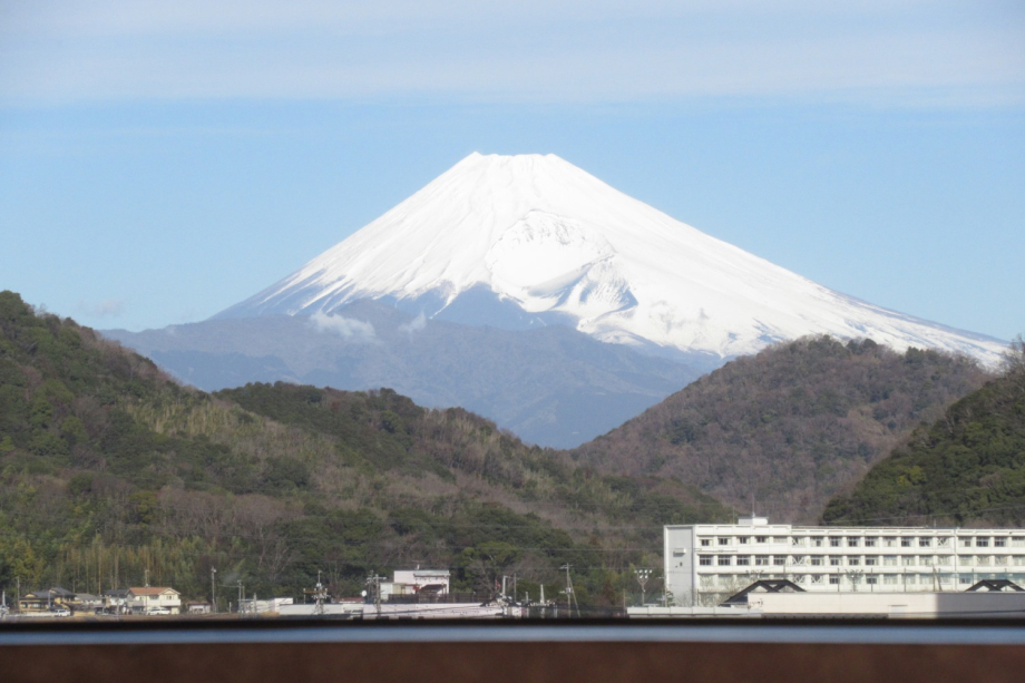 402号室から望む富士山