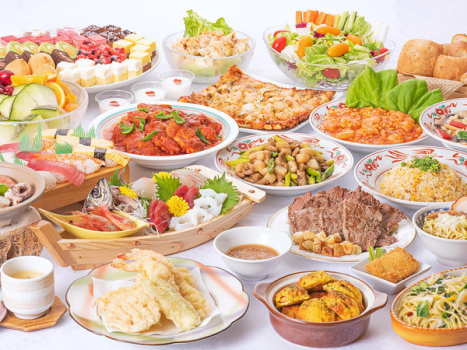 本館夕食バイキング（イメージ）