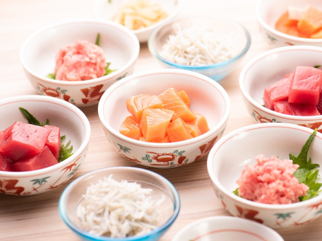 自分で作る海鮮丼★※具材の種類は変更になる場合がございます。