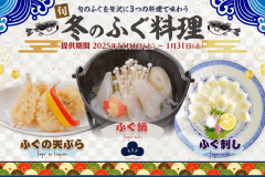 冬のふぐ料理★11/1～1/31まで