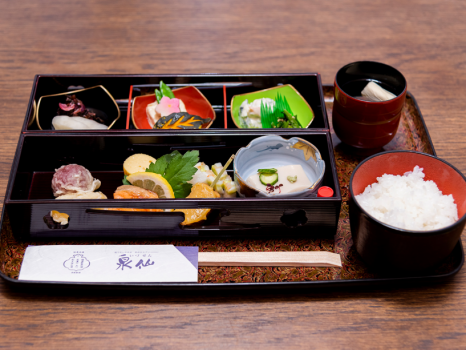 泉仙　仕出し朝食例