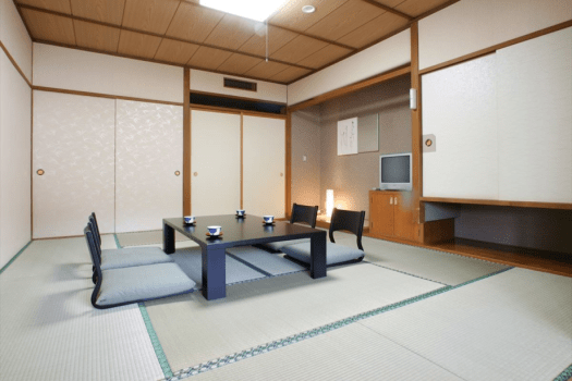 ①Main building Japanese-style room　[Non-smoking]