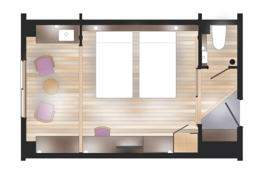 森の舘平面図　2025年12月27日リニューアルオープン