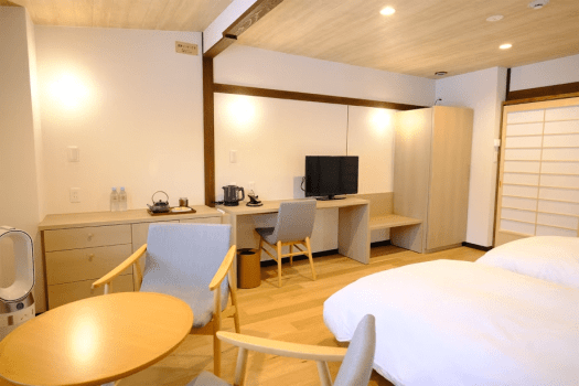 ④"Mori-no-Yakata" Western-Style Room (Twin Beds) &ndash; Non-Smoking