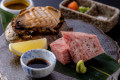 石焼で出す天然アワビと和牛付！料理長こだわり会席プラン