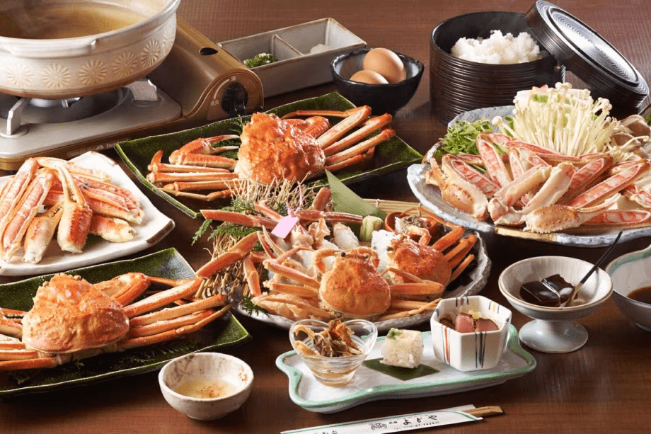 C【かにフルコース】本命かにちゃんにまっしぐら！プリップリ活かにのお造りに舌鼓〔1泊2食付〕