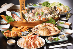 D【かにDXコース】かにも日本海の幸もよくばりデラックス〔1泊2食付〕