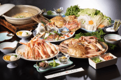 A【かにすきコース】かにすき・焼かに・かに雑炊　基本コース〔1泊2食付〕
