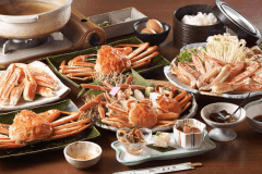C【かにフルコース】本命かにちゃんにまっしぐら！プリップリ活かにのお造りに舌鼓〔1泊2食付〕