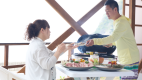 海の見えるBBQ場でゆったりのんびりお楽しみください☆