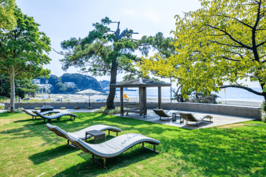 公式HP限定【貴賓室】にご宿泊　最上階専用展望デッキからの絶景　ミキモトコスメアメニティ・スパークリングワイン1本付