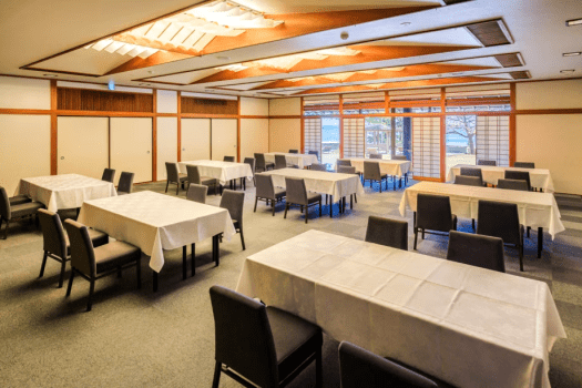 訳ありプランの夕食・朝食会場（イメージ）