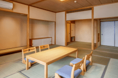 和室＋次の間の客室内
※撮影用にふすまを外しております