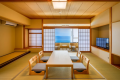 上層階角部屋からの眺望