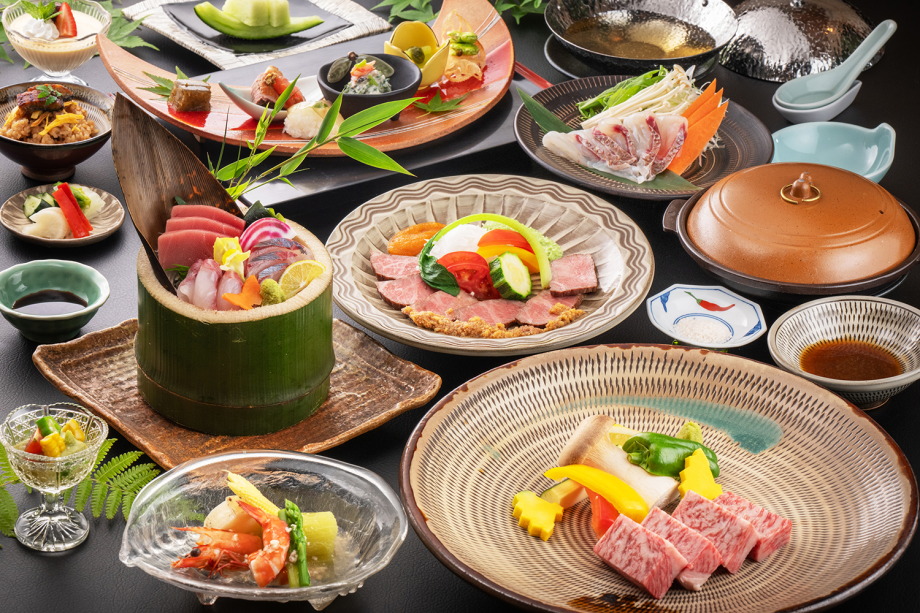 上質な長崎和牛を堪能。美食家を魅了する豪華会席料理。選び抜かれた和牛で贅沢なひとときを