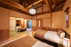 【離れ】和の風情と洋の快適さが調和する空間。ここでしか味わえない至福の滞在をお愉しみください。 【離れ】和の風情と洋の快適さが調和する空間。ここでしか味わえない至福の滞在をお愉しみください。