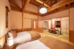 【スーペリア離れ】広く快適な空間。自然が奏でる音に耳を傾ける癒しのひと時をお過ごしください。 【スーペリア離れ】広く快適な空間。自然が奏でる音に耳を傾ける癒しのひと時をお過ごしください。