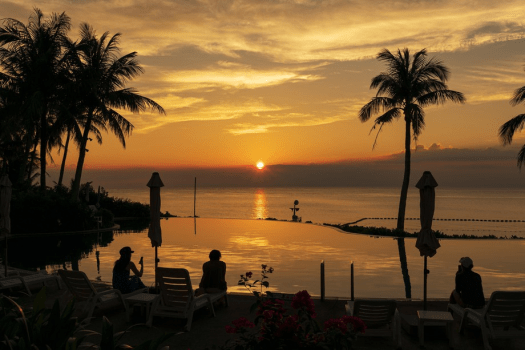 ラグーンプール　サンセット