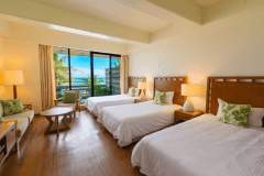 Club Deluxe Triple Room  Ocean View Non-Smoking