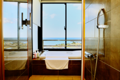 corner suite bathroom