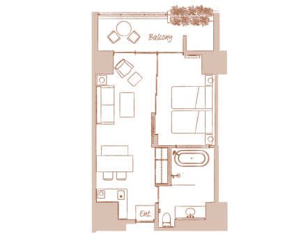 スーペリア（ツイン／50㎡）