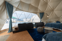 レイクベイドーム＜ダブルベット×3台・個別シャワー・トイレ完備＞