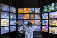 ティンバールーム＜ダブルベット×2台・個別シャワー・トイレ完備＞