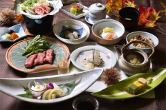 季節により料理内容が変更になります。