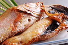 ノドグロの塩焼き