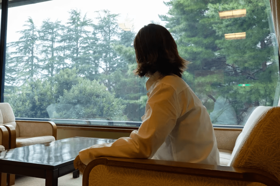 広縁でのんびり贅沢タイム