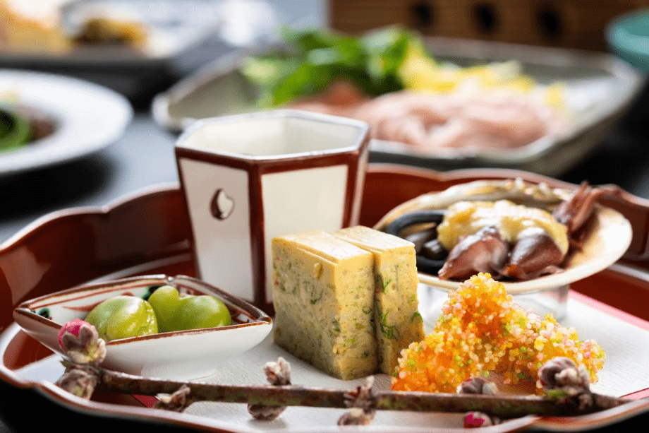 春を彩る旬彩懐石「前菜」