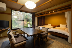 【桃山庵】温泉露天風呂付き和洋室/白玉の間(お部屋) 【桃山庵】温泉露天風呂付き和洋室/白玉の間(お部屋)